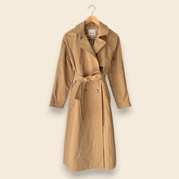 Madewell, The Signature Trench Coat, Small, NWOT - Picture 1 of 5